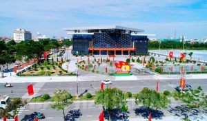 xe nâng khu công nghiệp đại an