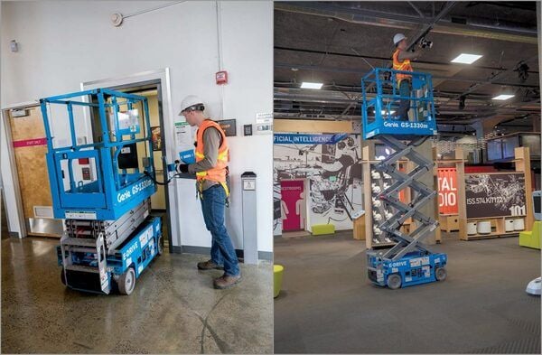 vận hành xe nâng người