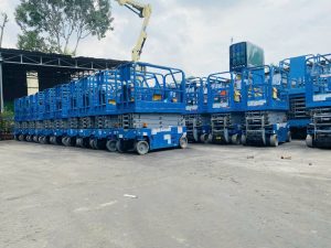 Cho thuê xe nâng người ở Hải Phòng